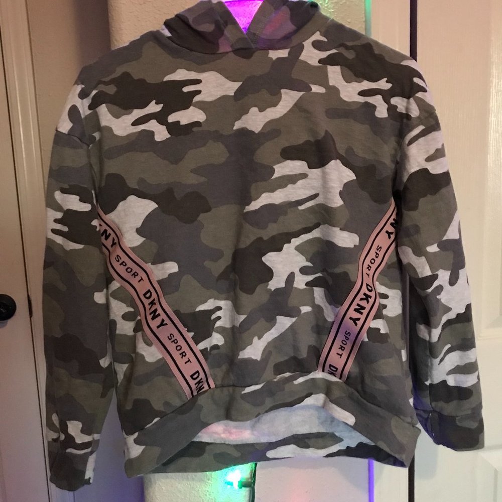 DKNY Cropped Hoodie